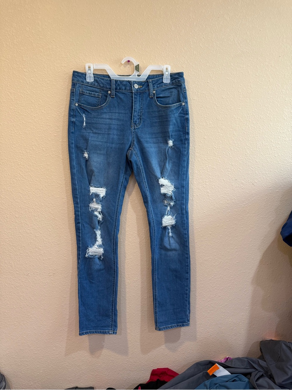 Altar'd State Blue Distressed Women's Jeans